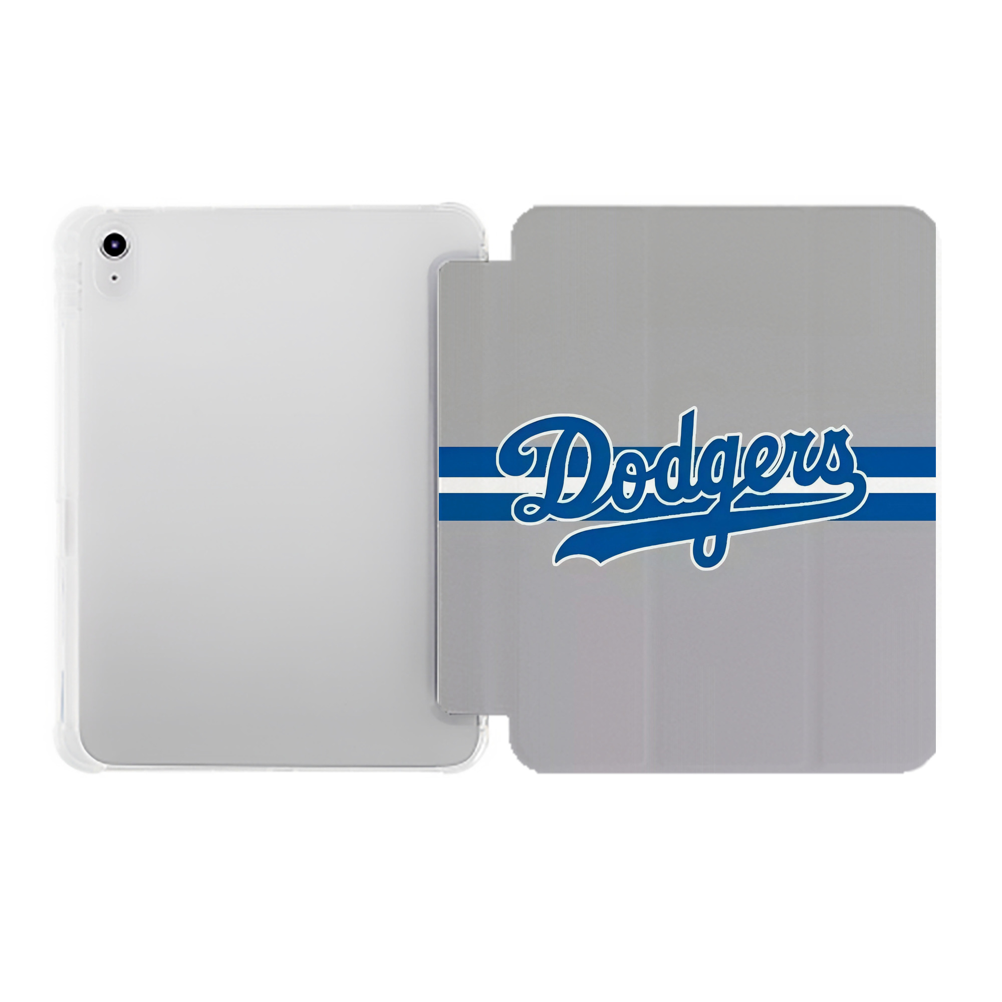  Premium Tri-Fold PU Leather & Silicone IPad Case With Pencil Slot – Fits 9.5,10.5,10.9 – Adjustable Stand, Slim, Protective